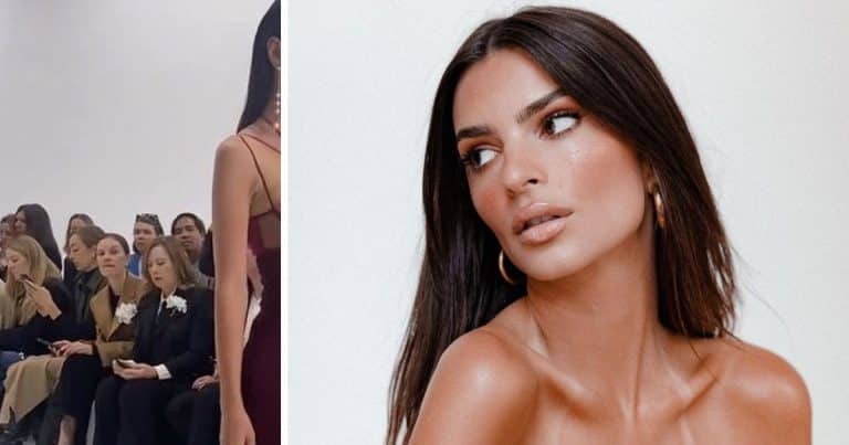 Emily Ratajkowski D Voile Sa Poitrine Dans Une Robe Totalement Transparente