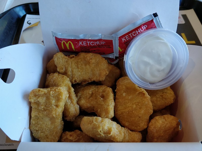 Les Nuggets McDonald's sont riches en sucre et en gluten.