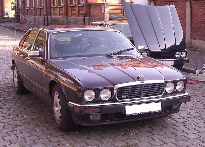 le véhicule berline Jaguar XJR 6 du coupable présumé dans l'affaire Maddie