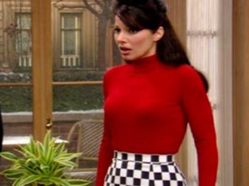 Fran Drescher dans la série une nounou d'enfer