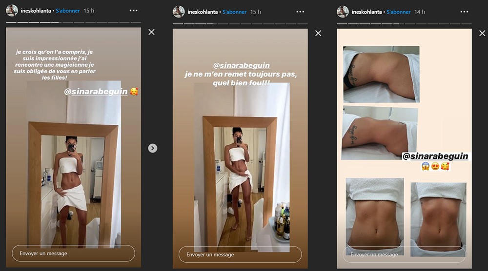 Inès Loucif montre son corps parfait sur Instagram