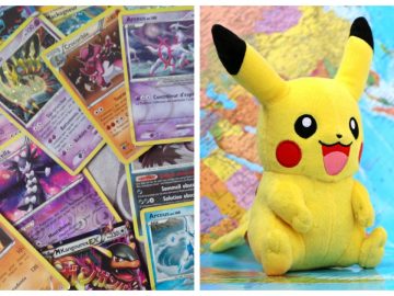 Des cartes Pokémon.