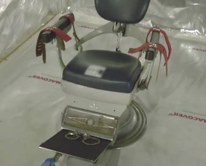 Salle de torture clandestine aux Pays-Bas.