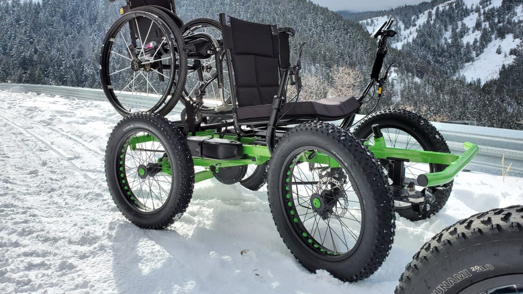 youtuber invention fauteuil roulant tout-terrain