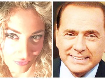 Silvio Berlusconi et sa compagne Marta Fascina.