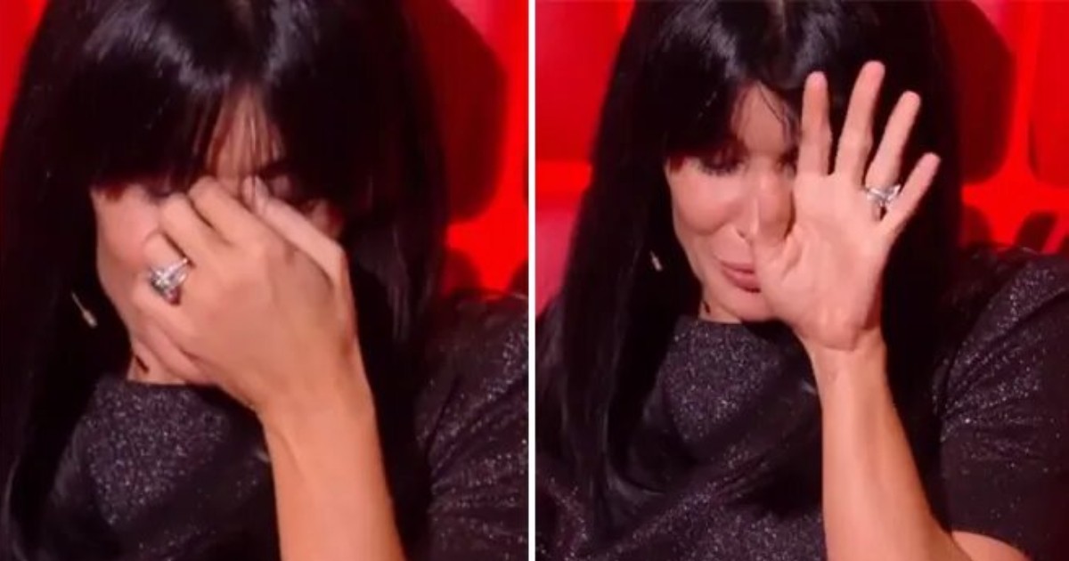 Jenifer en larmes dans The Voice Kids après la prestation d'Antoine.