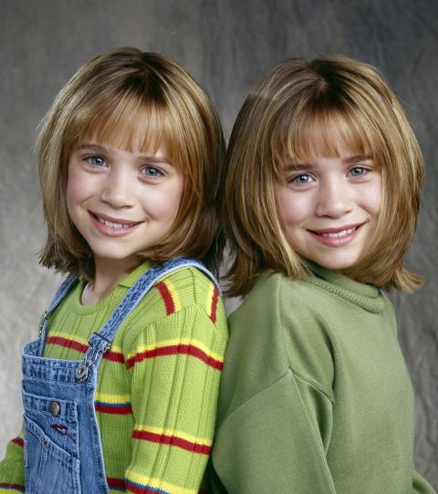 Mary-Kate et Ashley Olsen enfants