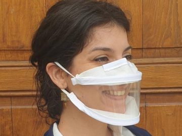 Des masques transparents et inclusifs.
