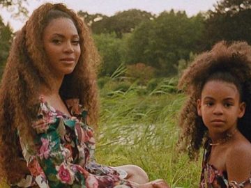 Blue Ivy avec sa maman Beyoncé