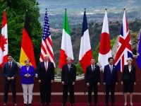 La photo du sommet du G7 en 2018