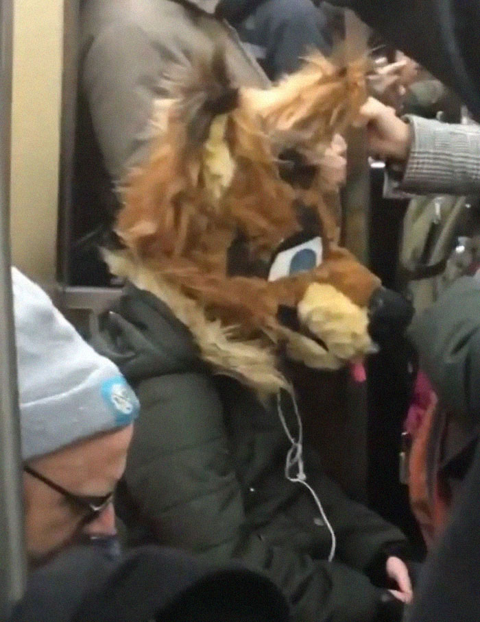 photos métro fails masque anti coronavirus