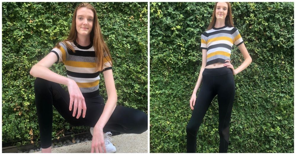 La Femme Avec Les Plus Grandes Jambes Du Monde A 17 ans, Maci Currin possède les plus grandes jambes du monde