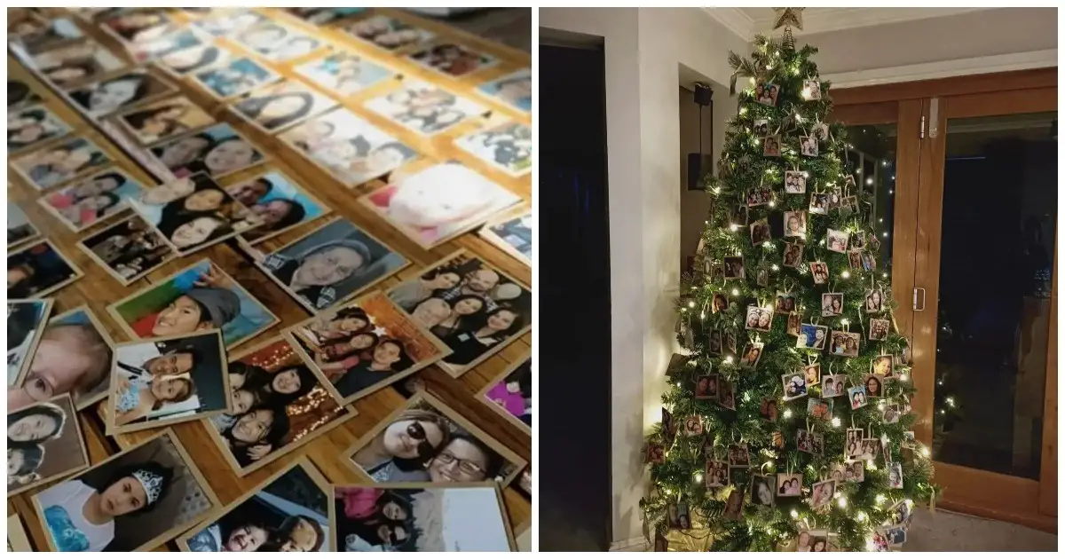 Une maman crée un sapin de Noël « spécial Covid » avec une décoration originale