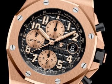 Une montre royal offshore oak de Audemars Piguet