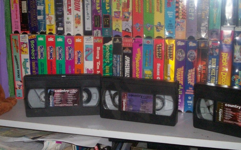 Des cassettes VHS