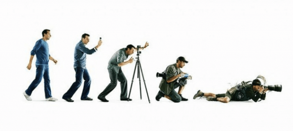 évolution du photographe