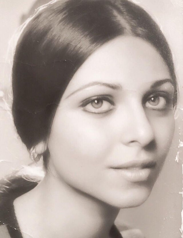 Une femme en Iran en 1970