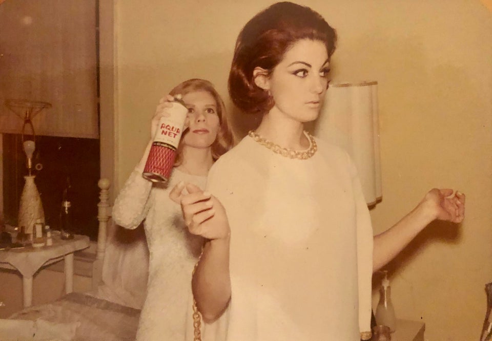 Une mariée dans les années 1960