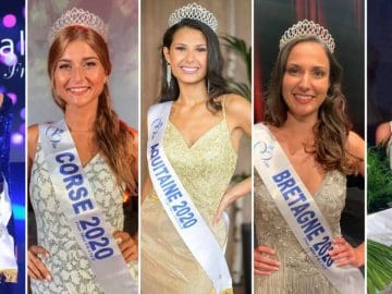 5 des 30 miss régionales prétendante au titre de Miss France