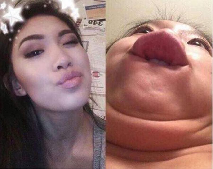 photos avant-après Instagram vs réalité