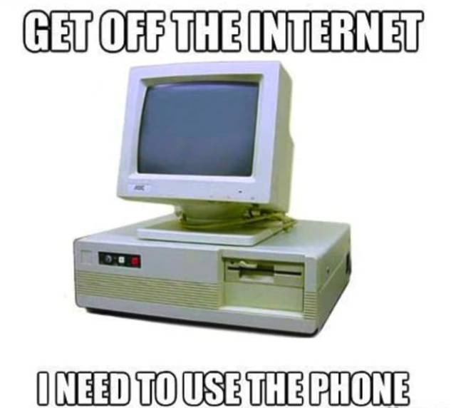 Un ordinateur des années 90