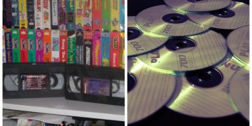 Cassettes VHS et CD vierges