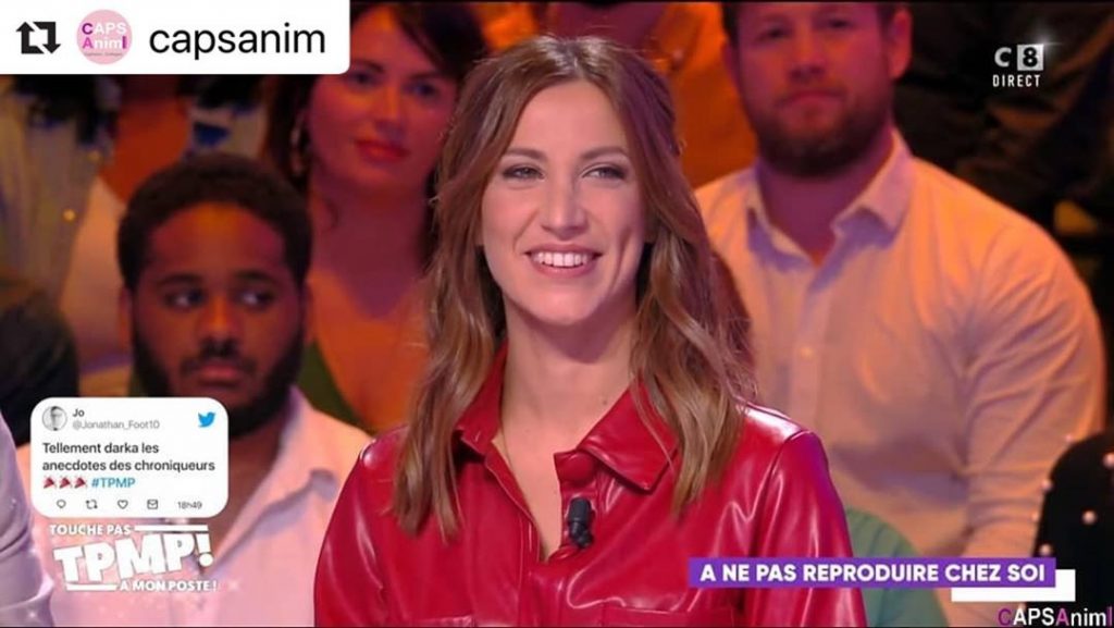 Tiffany Bonvoisin sur le plateau de TPMP