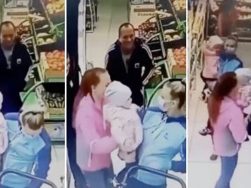 Vidéo : Une maman se trompe d’enfant dans un magasin et tient le mauvais bébé entre les mains