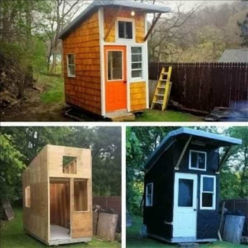 Iowa adolescent de 13 ans construit seul Tiny house fonctionnelle