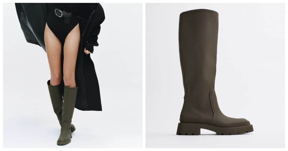 zara bottes femme