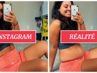 Instagram comparé à la réalité