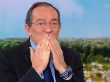 Jean-Pierre Pernaut lors de son dernier JT sur TF1.