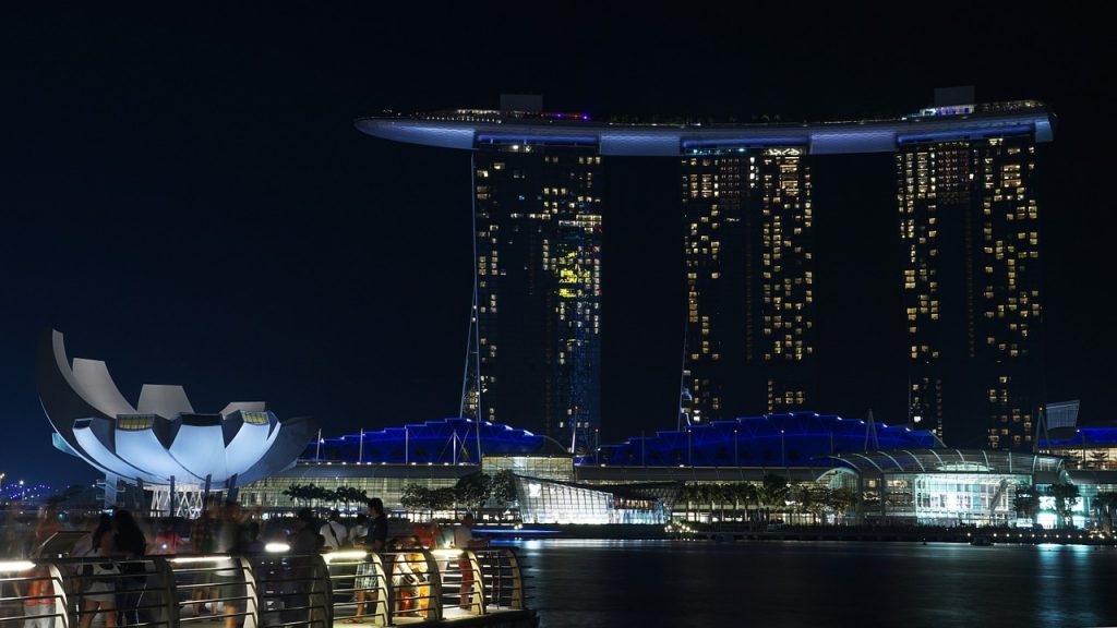 Gratte-ciel à Singapour