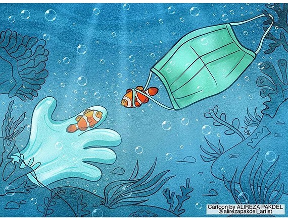 Dessin satirique d'Alireza Pakdel