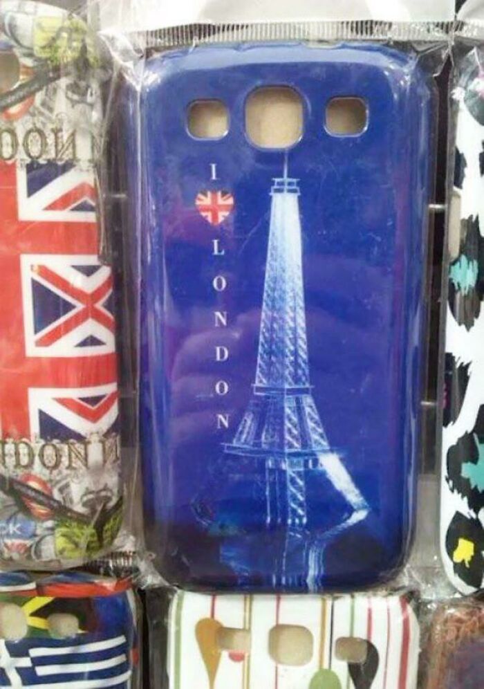 erreur souvenir de Londres