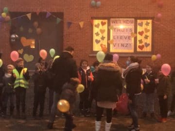 Vinz, 8 ans, rentre chez lui après un an à l'hôpital.