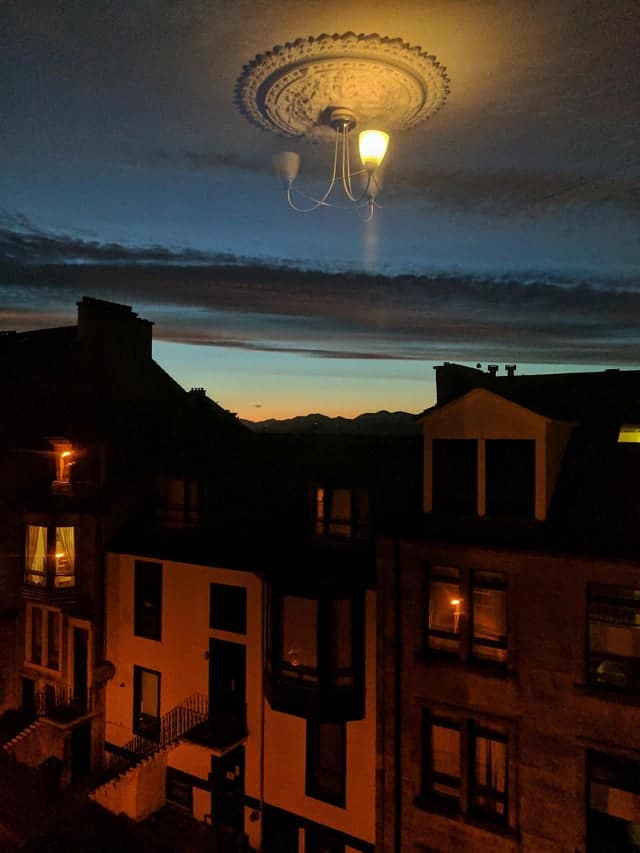 Une illusion d'optique en photo