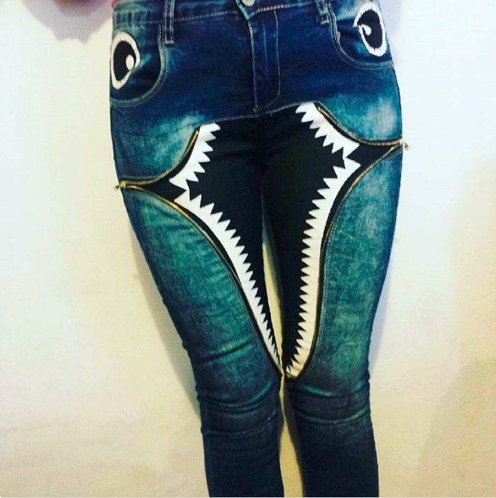 un jean requin