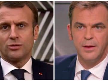 Emmanuel Macron et Olivier Véran