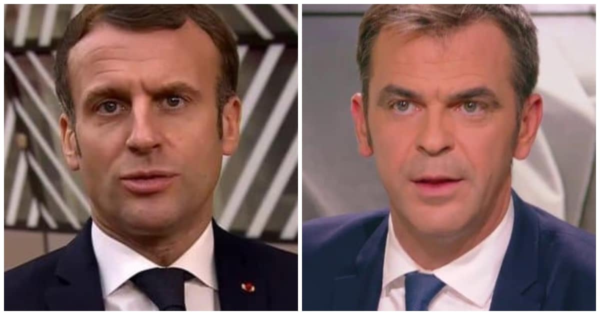 Emmanuel Macron et Olivier Véran