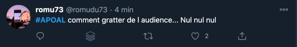 Tweet d'un internaute mécontent de l'émission A prendre ou à laisser avec Jean-Pierre Pernaut.