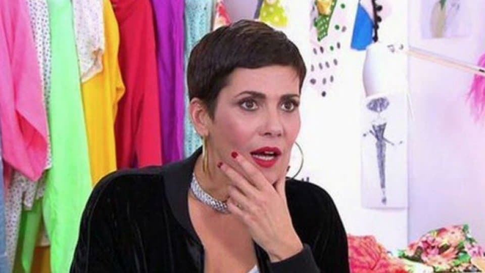 Cristina Cordula jeune avec les cheveux