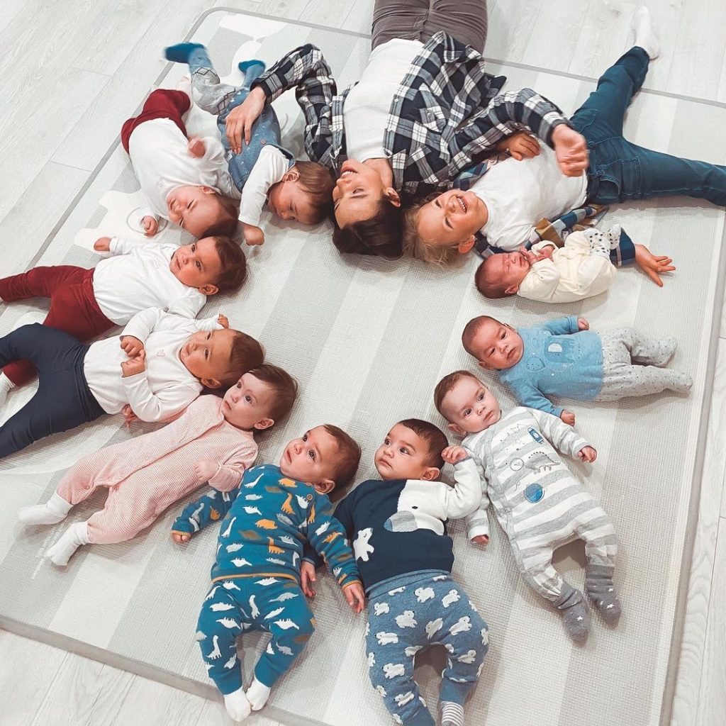 Les bébés de Christina et Galip Ozturk
