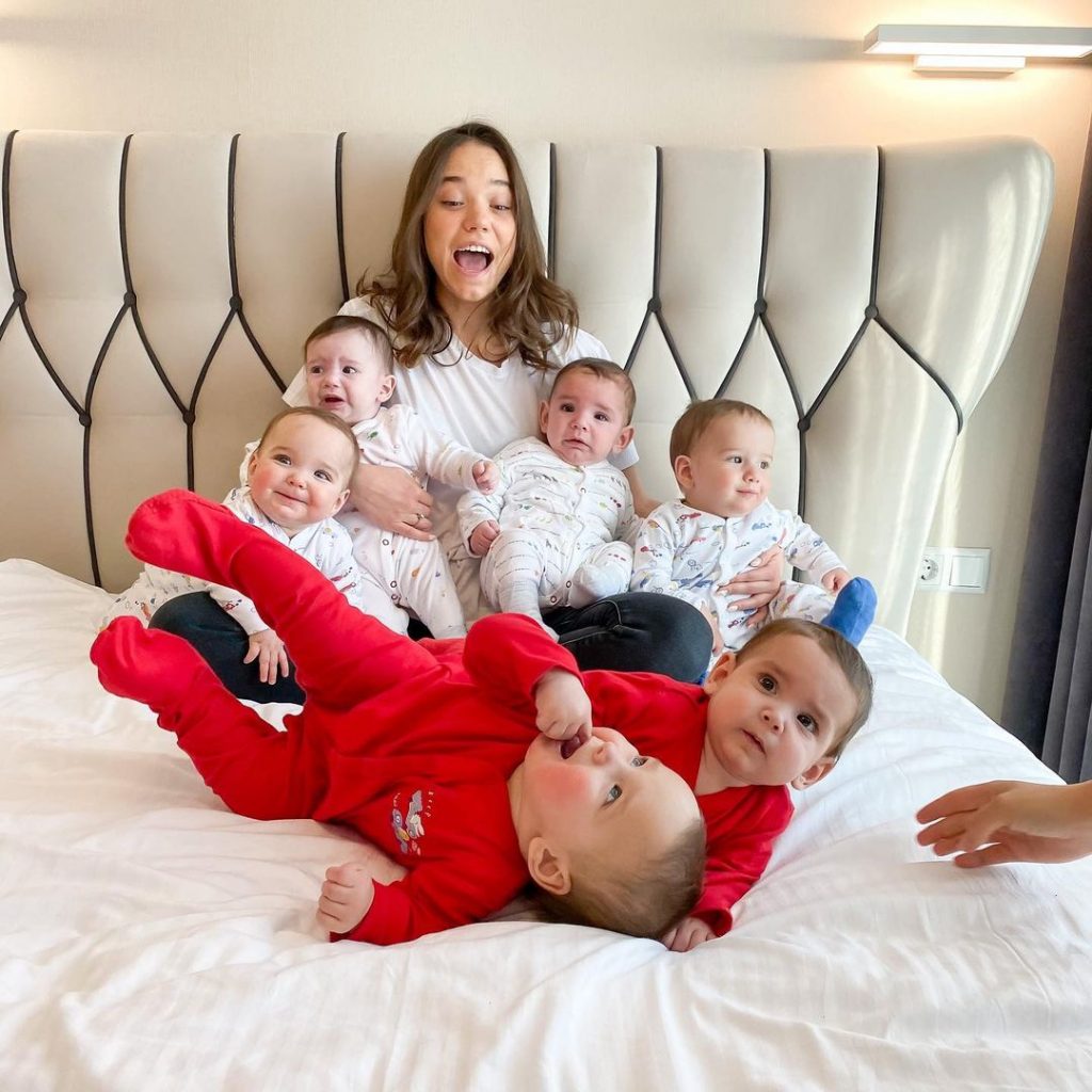 Christina Ozturk et ses bébés