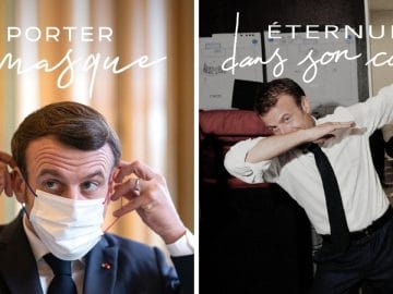 Les posts Instagram d'Emmanuel Macron sur les gestes barrières sont tournés en dérision