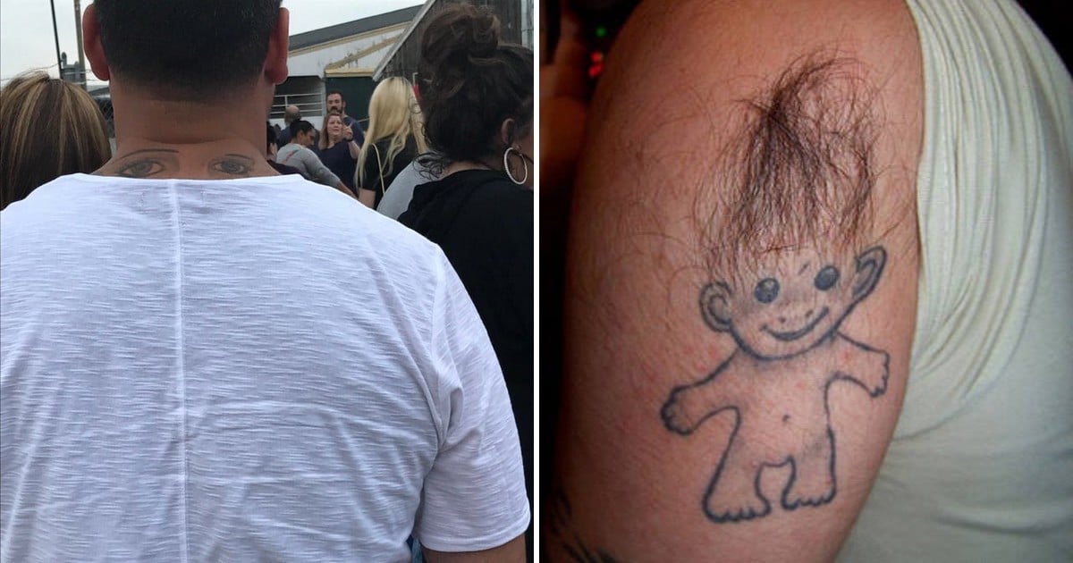 tatouages ratés dessins humiliants