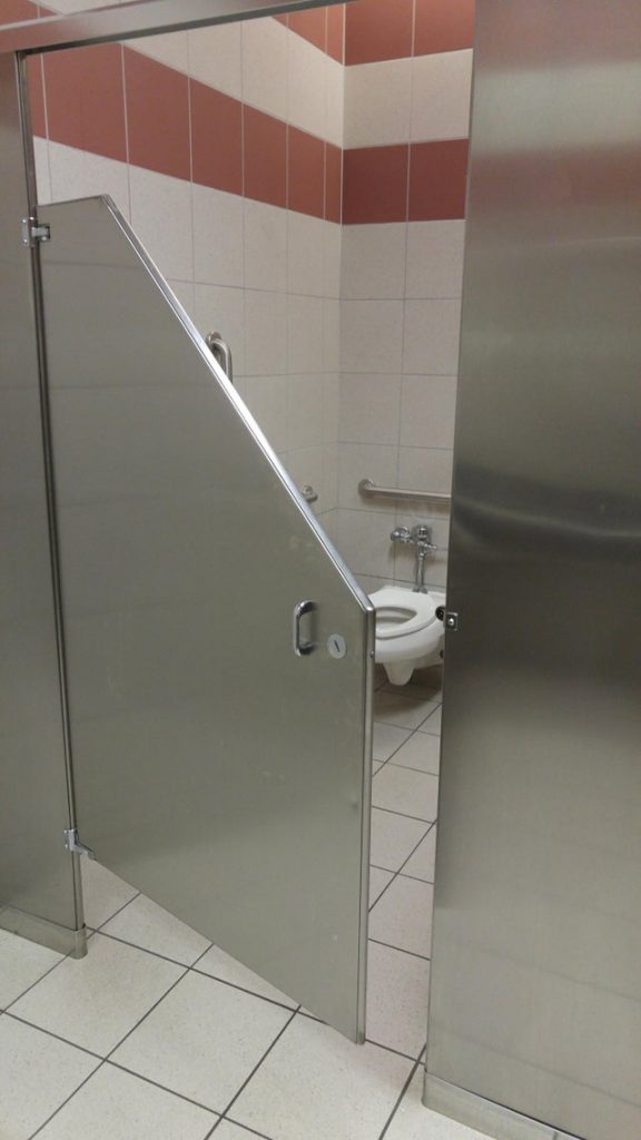 WC sans intimité