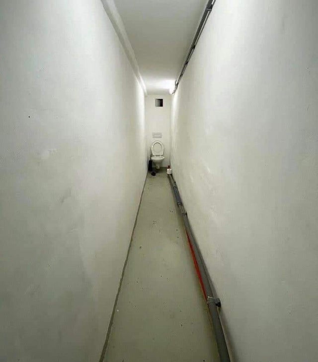 WC dans couloir