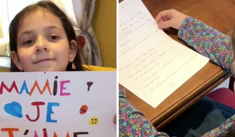 « Ma mamie me manque » : à 10 ans, Chloé écrit une lettre émouvante à Emmanuel Macron