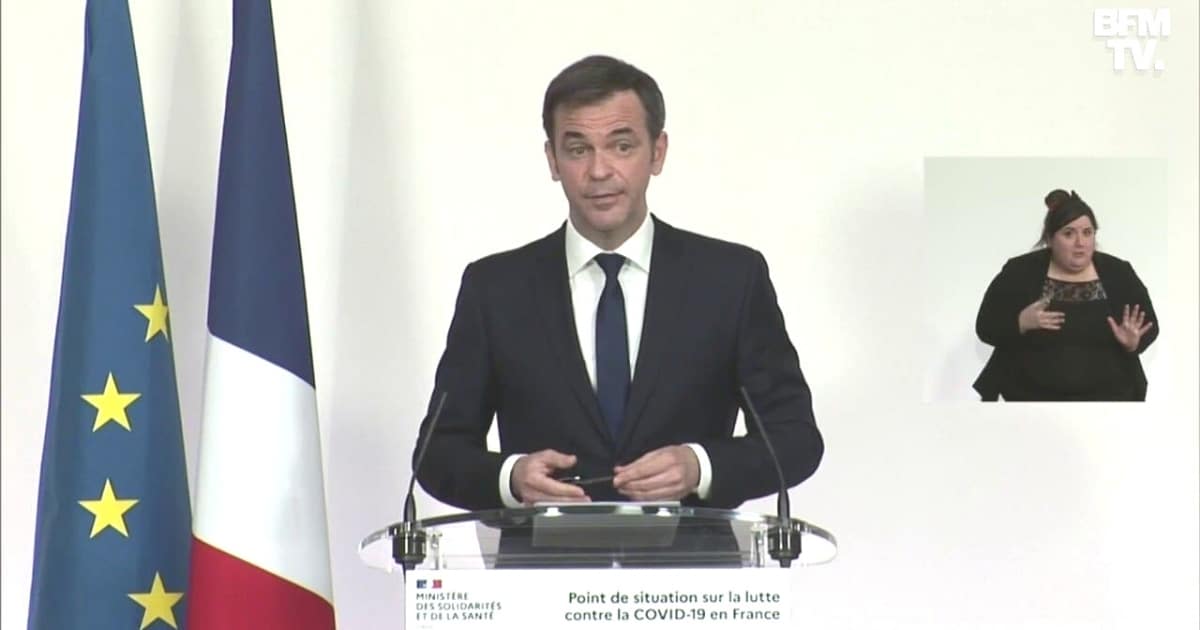 Olivier Véran ce jeudi 25 mars.